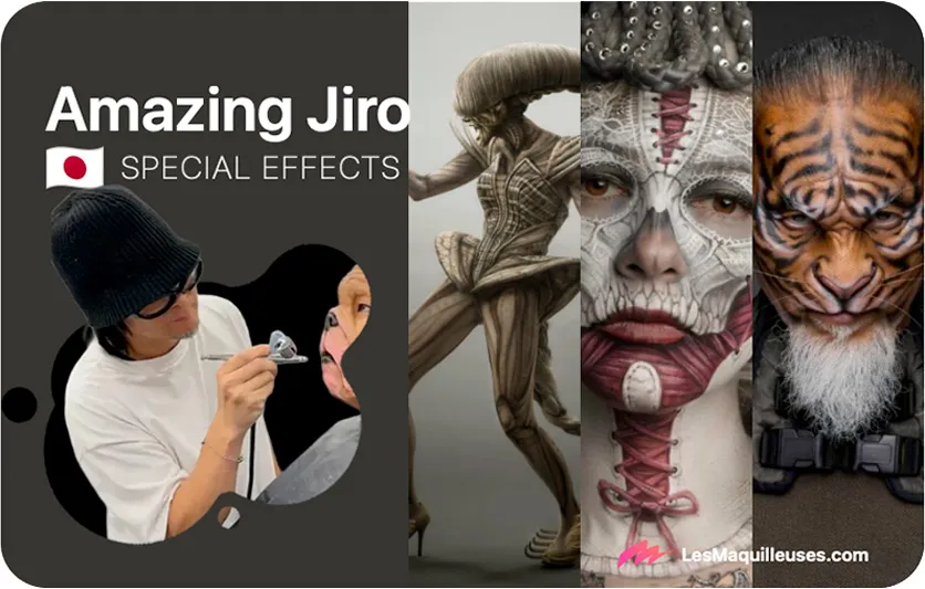 5105 Amazing JIRO Lesmaquilleuses.com
