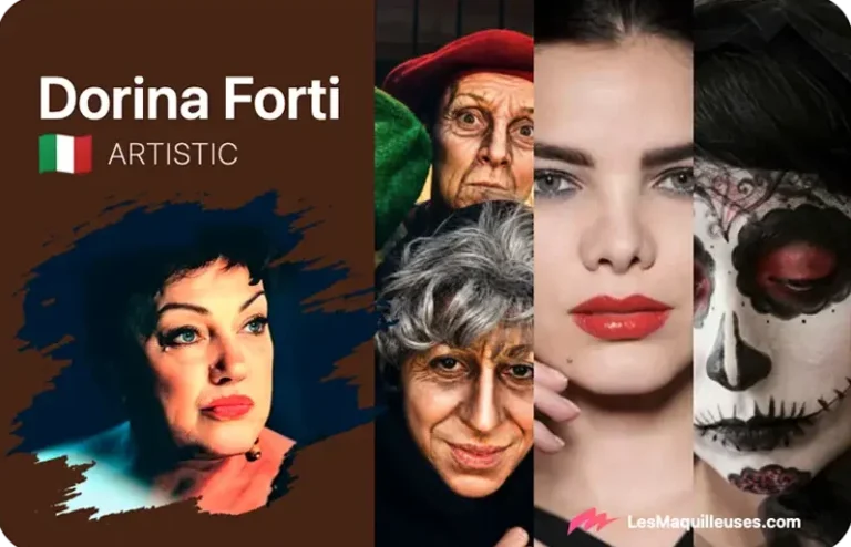 Dorina Forti incarne le savoir faire du maquillage italien