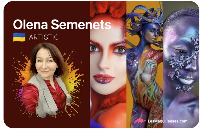 Olena Semenets Body painting