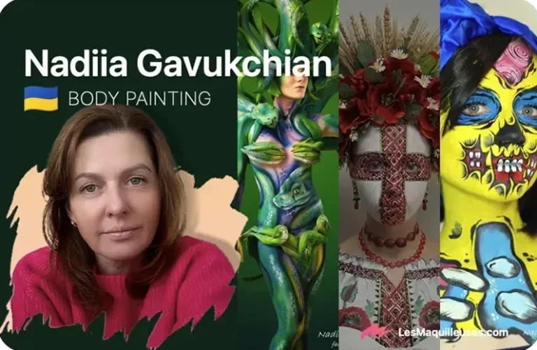 Nadiia Gavukchian Body painting
