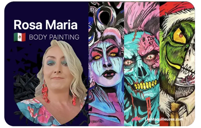 Rosa Maria Body painting