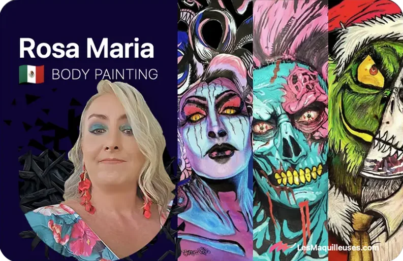 Rosa Maria Body painting