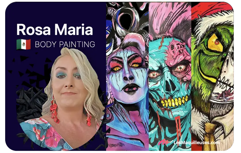 Rosa Maria Body painting